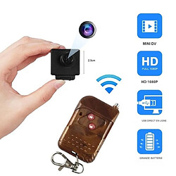 Totalcadeau Caméra Espion Bouton sans fil HD 1080P avec télécommande