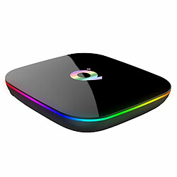 Q Plus Tv Box - Noir Réglementation Européenne 4G 32Gb