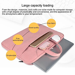 Acheter Wewoo Sacoche ST06S Étanche en cuir PU Zipper Caché Bandoulière Portable Sac à pour ordinateur de 13,3 poucesavec Magic Stick & Suitcase Ceinture Rose