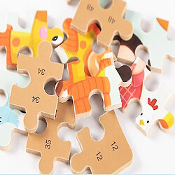 Universal Puzzle enfant jouets manga animaux bois puzzle puzzle petite enfance éducation apprentissage jouets