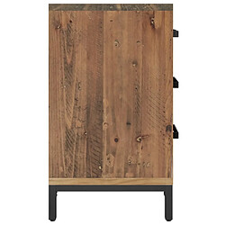 Acheter vidaXL Table de chevet Marron 40x30x55 cm Bois de pin massif