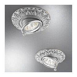 Luminaire Center Spot classique MILADY chrome 1 ampoule Diamètre 12 Cm