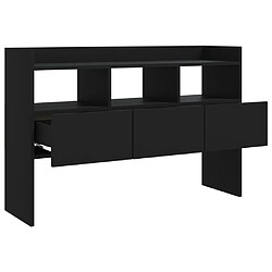 Acheter vidaXL Buffet Noir 105x30x70 cm Bois d’ingénierie