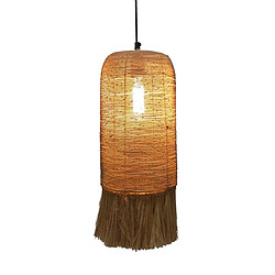 BigBuy Home Suspension 23 x 23 x 35 cm Métal Fibre naturelle