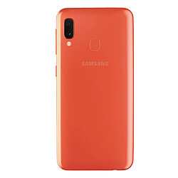 Cache batterie Samsung Galaxy A20e Façade arrière Original Samsung Corail pas cher