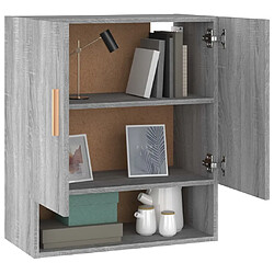 Acheter Maison Chic Armoire murale,Meuble de Rangement pour salon,cuisine Sonoma gris 60x31x70 cm Bois d'ingénierie -MN56121