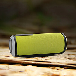 Avis Wewoo Enceinte Bluetooth étanche vert Haut-Parleur Stéréo 4.0 Étanche, avec Micro Intégré, Support Main-Libre & Aux-in & Carte TF & NFC & FM & MP3, Distance: 10m