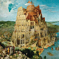 Eurographics La tour de Babel par Pieter Brueghel (1000 piAces) Puzzle (6000-0837)