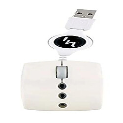 1Control Mini Souris filaire (rétractable) T'nB Guppy (Blanc)