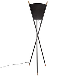 Atmosphera, Createur D'Interieur Lampe trépied Gafo - Diam. 39 x H. 165 cm - Noir