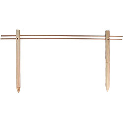 Esschert Garden Support en bois de pin pour plantes Vegetable garden 100 x 50 cm.