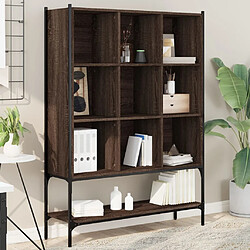 Maison Chic Bibliothèque - Armoire de livres chêne marron 102x30x141,5 cm bois d'ingénierie -GKD43898