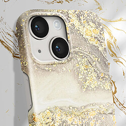 Acheter iDeal of Sweden Coque pour iPhone 14 Plus Marbré Luxe Ultra fine Sparkle Greige Marble Beige