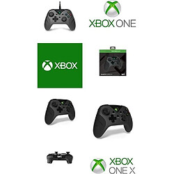 Under Control Manette Xbox one - X-S + PC Noire Contrôleur de jeu MICROSOFT filaire 3M - NOIRE