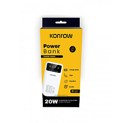 Konrow KPOWER 10000 - Powerbank 10 000 mAh 