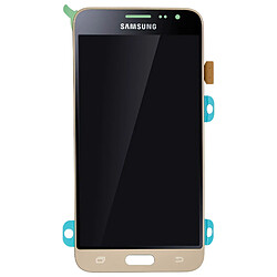 Avis Ecran LCD Galaxy J3 Vitre Tactile Bloc écran original Samsung Or