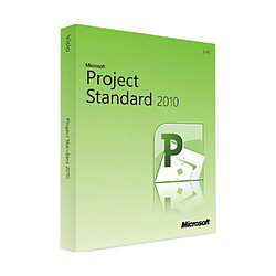 Microsoft Project 2010 Standard - Clé licence à télécharger - Livraison rapide 7/7j