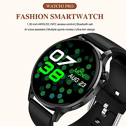 Acheter Yonis Montre Connectée AMOLED 1.3' Charge Sans Fil NFC