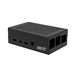 JOY-iT Aluminium Case for Raspberry Pi 4B (noir)