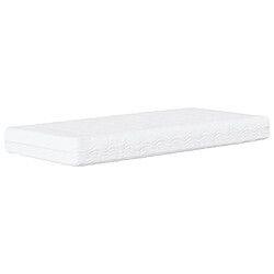 Acheter Vidaxl Lit avec matelas noir 80x200 cm velours