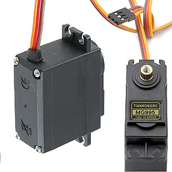 Acheter 1 Pièce MG995 Servo Moteur De Couple avec Poulie En Métal pour Rc Voiture Bateau Hélicoptère RC