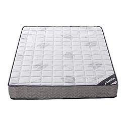 Avis Vente-Unique Ensemble 160 x 200 cm sommier coffre blanc + matelas ressorts ensachés ép.19cm - KIJAL de YSMÉE