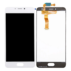 Wewoo Pièce détachée Meizu Meilan A5 blanc LCD écran + tactile Digitizer Assemblée