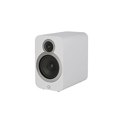 Q Acoustics 3020i Blanc Mat - Enceintes Bibliothèques (la paire) pas cher