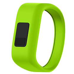 Wewoo Bracelet pour montre connectée Dragonne Sport en silicone Garmin Vivofit JRTaille Grand Cyan