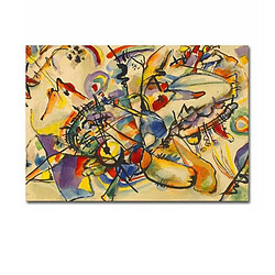 EPIKASA Impression sur Toile Kandinsky Composition 2