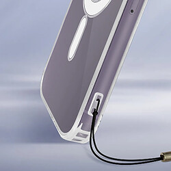 Coque Magsafe pour iPhone 14 Pro Bi-matière Swissten Transparent pas cher