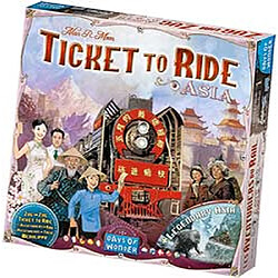 Asmodée Jeux de société - Les Aventuriers du Rail - Asie