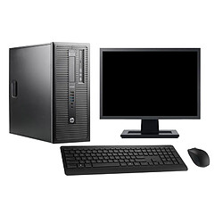 PC Tour HP ProDesk 600 G1 Ecran 27" i3-4130 RAM 32Go SSD 120Go Windows 10 Wifi - Occasion