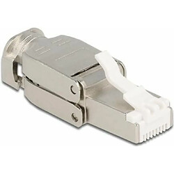 DeLock RJ-45 Stecker Cat.6a STP, werkzeugfrei