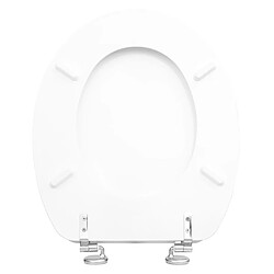 Avis CORNAT Siège de toilette BERN MDF blanc