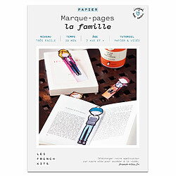 Youdoit Coffret DIY papier - 8 Marque-pages - Personnages 