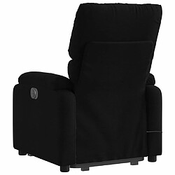 Acheter Maison Chic Fauteuil Relax pour salon, Fauteuil inclinable de massage électrique Noir Tissu -GKD99940