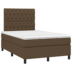 Avis Sommier à lattes,Cadre à lattes de lit pour Adulte matelas et LED Marron foncé 120x200 cm -MN42690