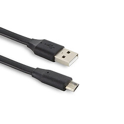 MOOOV Câble micro USB /USB-A plat 3 m - noir