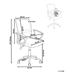 Avis Beliani Chaise de bureau Vert BEST