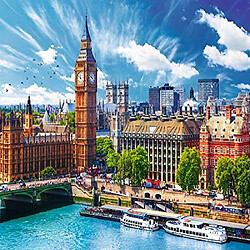 trefl Puzzle modèle journée ensoleillée à Londres 500 pièces, 37329, Multicolore