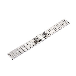 Acheter Wewoo Bracelet argent et or rose pour Samsung Gear S3 Classique Montre Smartwatch Boucle Papillon Caché 7 Perles Acier Inoxydable +