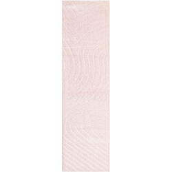 Vidal Tapis de couloir en laine 302x84 rose Darya 