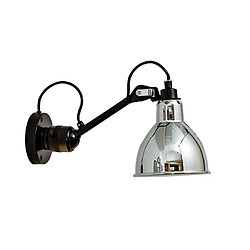 Universal Lampe murale moderne simple rétro balançoire télescopique nordique double lampes murales salon chambre lit éclairage luminaire (petit argent)