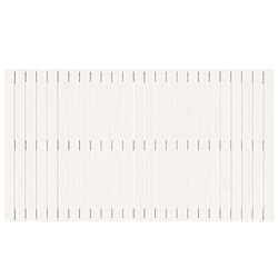 Acheter Maison Chic Tête de lit scandinave pour lit adulte,Meuble de chambre murale Blanc 159,5x3x90 cm Bois massif de pin -MN11403