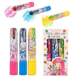 TOPModel Princess Mimi - Set de 3 crayons 