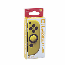 Blade Joy Controller Silicone Skin - Droite - Jaune + Poignées - Nintendo Switch