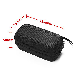 Avis Wewoo Coque Sac de protection de stockage d'écouteurs Bluetooth portable dans l'oreille pour Marshall Minor II taille: 11,5 x 5,5 x 5cm