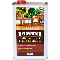 Huile pour teck et bois exotiques - Xylovertox - 1 L - SPADO 