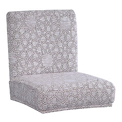 Acheter Housse De Chaise Courte à Dossier Bas, Hauteur De Comptoir, Tabouret A_Light Grey